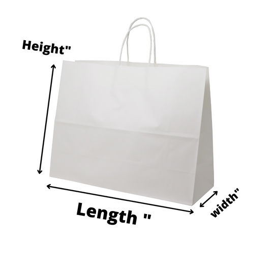 White Matte Finish Bags