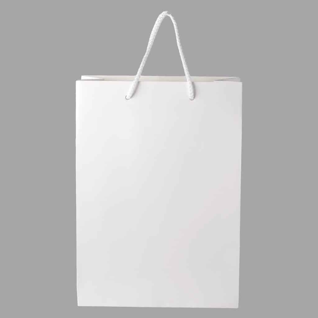 White Matte Finish Bags
