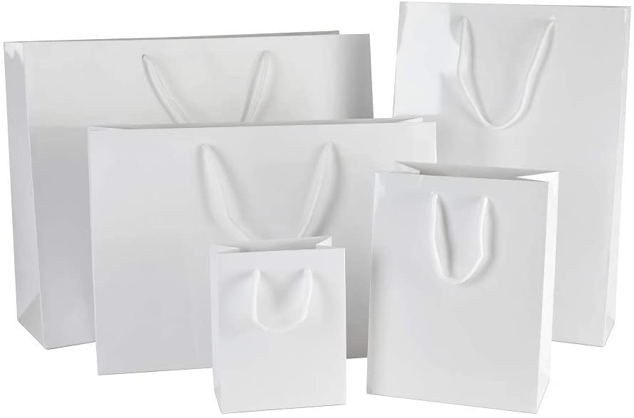 White Matte Finish Bags