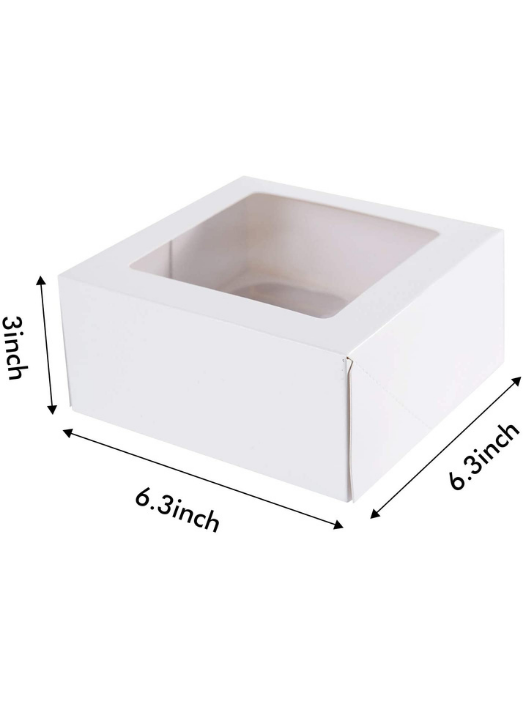 White Cupcake Boxes