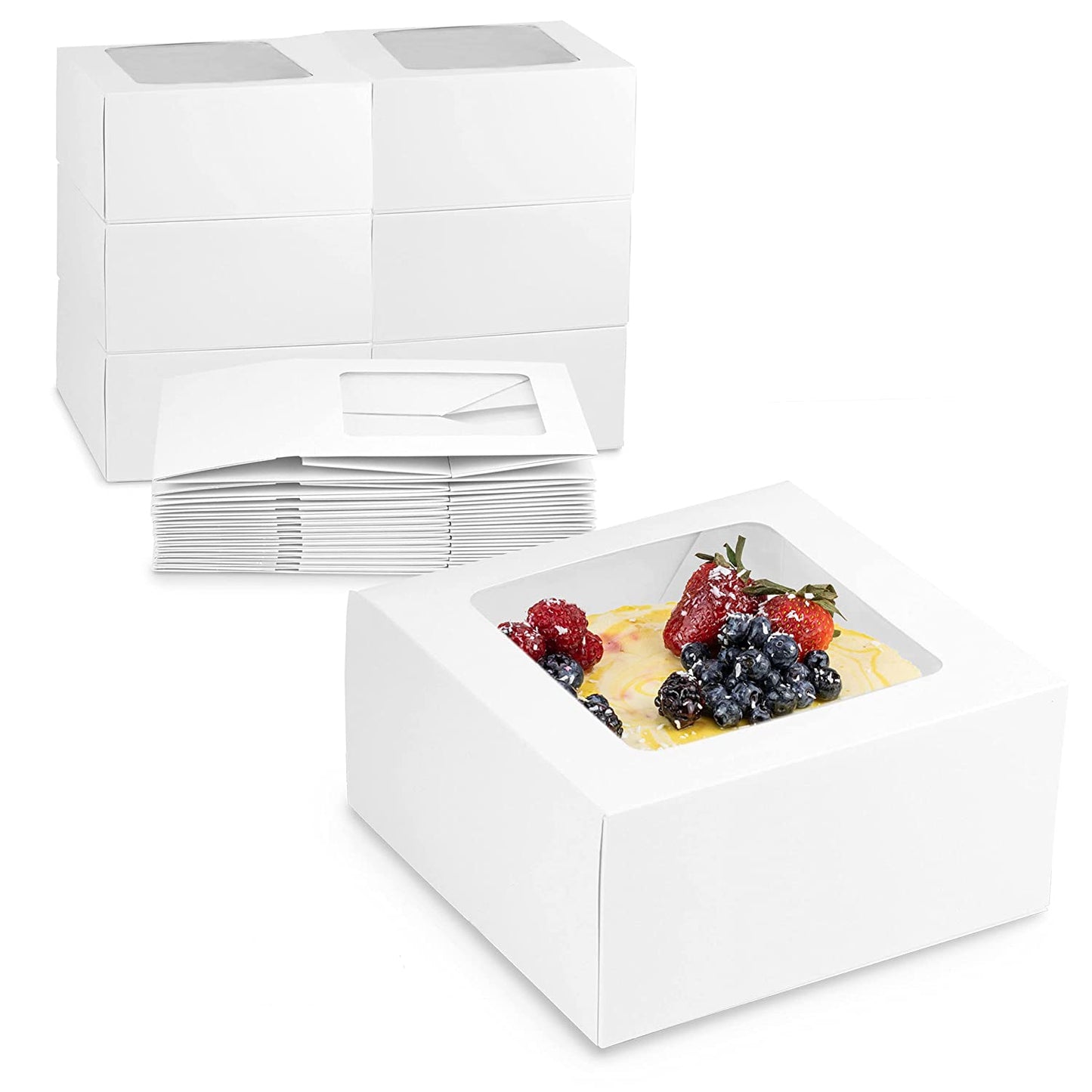 White Cake Boxes
