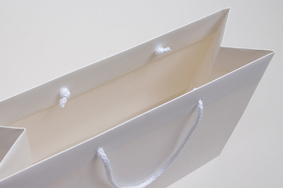 White Matte Finish Bags